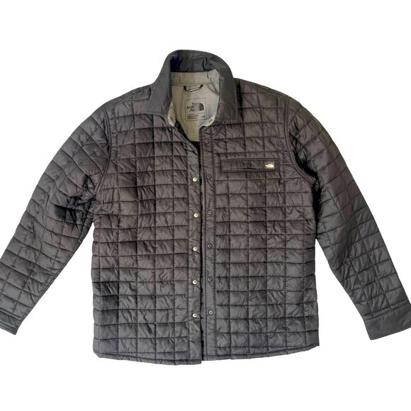 The North Face ThermoBall Eco Shirt Jacket Black PrimaLoft Men’s Large - Picture 2 of 14